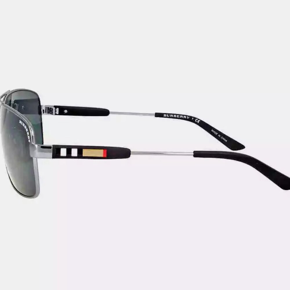 🔥NEW Burberry Men's Rectangular Sunglasses - Picture 2 of 4